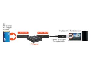 Sonnet Thundebolt Pro P2 Card Reader