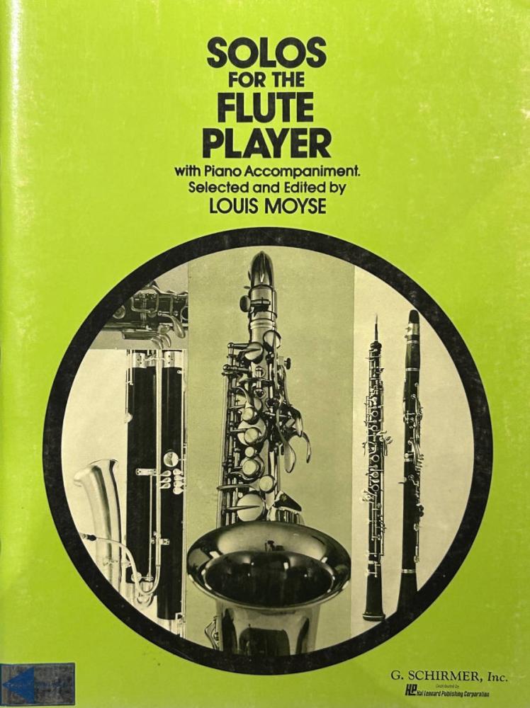 Solos For The Flute Player with Piano Accompaniment
