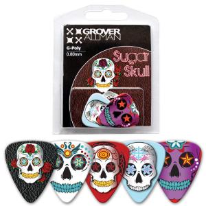 Grover Allman Sugar Skull Picks 5-pack