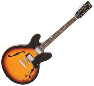 Vintage VSA500SB-12 Sunburst 12 String