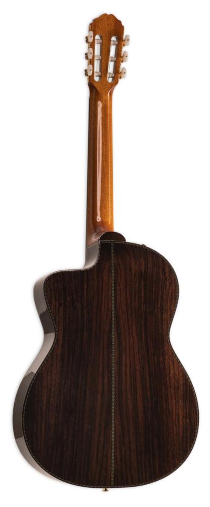 Takamine DH90 nylonsträngad gitarr, baksida