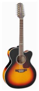 Takamine GJ72CE-12 12-strängad akustisk gitarr, framsida