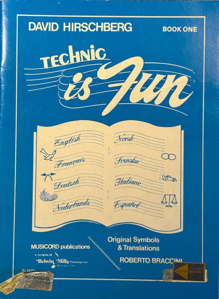 Technic is Fun Book One