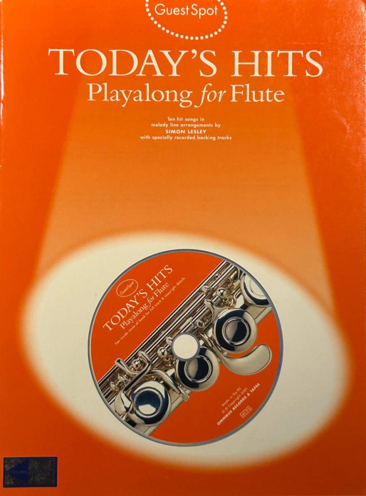 Today´s Hits: Playalong for Flute