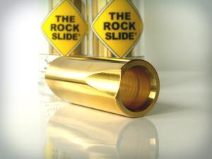 The Rock Slide TRS-LB Polished Brass Slide - Large
