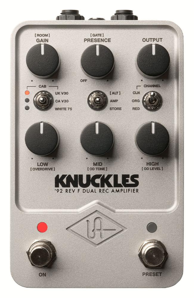 Universal Audio Knuckles 92 Rev F Dual Rec Amplifier