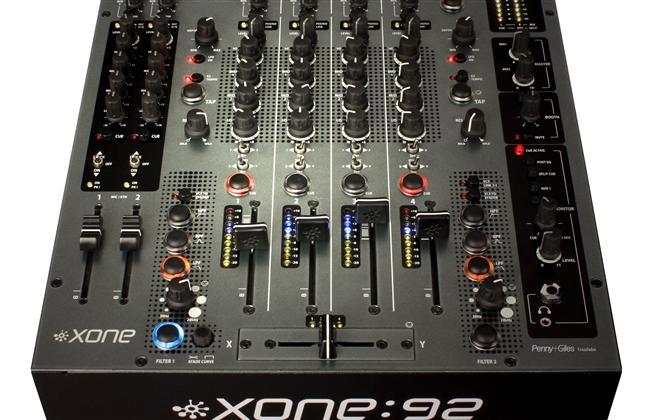 Allen & Heath Xone:92 8 into 2 club & DJ mixer