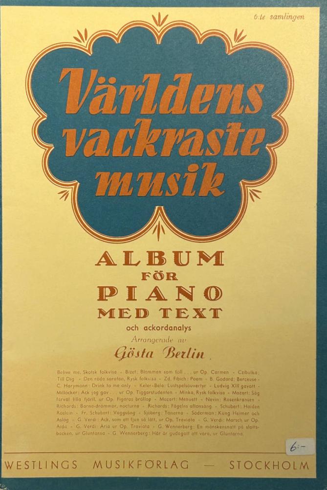Världens vackraste musik 6:te samlingen