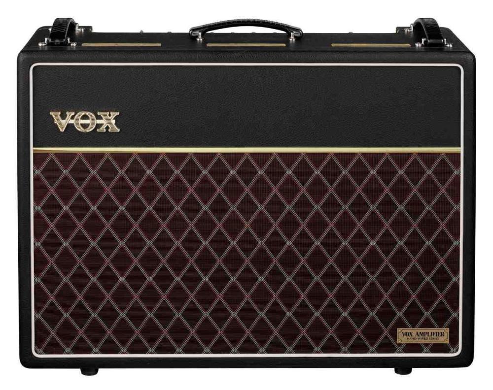 VOX AC30HWR2 Hand-Wired, komboförstärkare, sedd framifrån