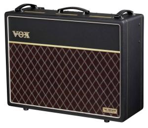 VOX AC30HWR2 Hand-Wired, komboförstärkare, snett framifrån