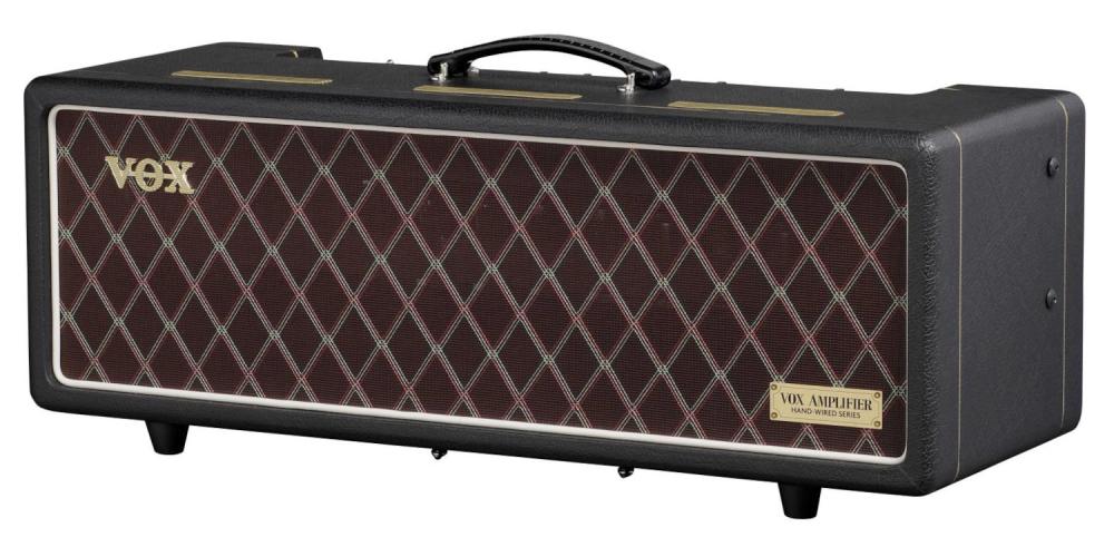 Vox AC30HWRH Hand-Wired, förstärkartopp, snett framifrån