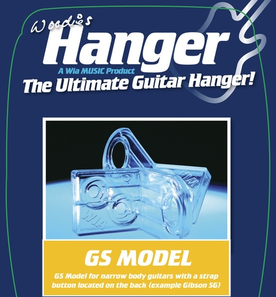 Woodies Hanger The Ultimate Guitar Hanger! GS Model