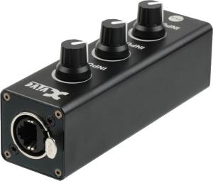Xvive PX-A Portable 3-Channel Mixer Only