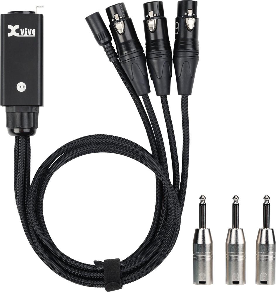 Xvive PX-B 3-channel snake cable