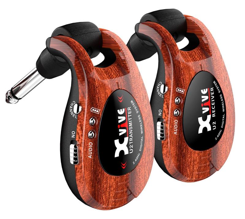 XVive U2 Wireless Guitar System Wood