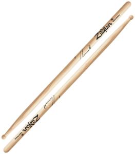 Zildjian 7AWN 7A Hickory Drumsticks Wood Tip