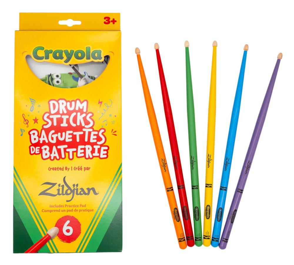 Zildjian Crayola Kids Trumstockar För Barn