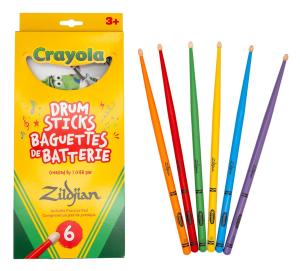 Zildjian Crayola Kids Trumstockar För Barn