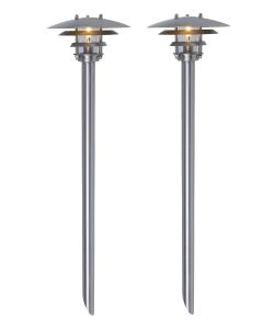 BOLTHI Pollare 2-Pack 60cm Rostfritt stål 12V IP44