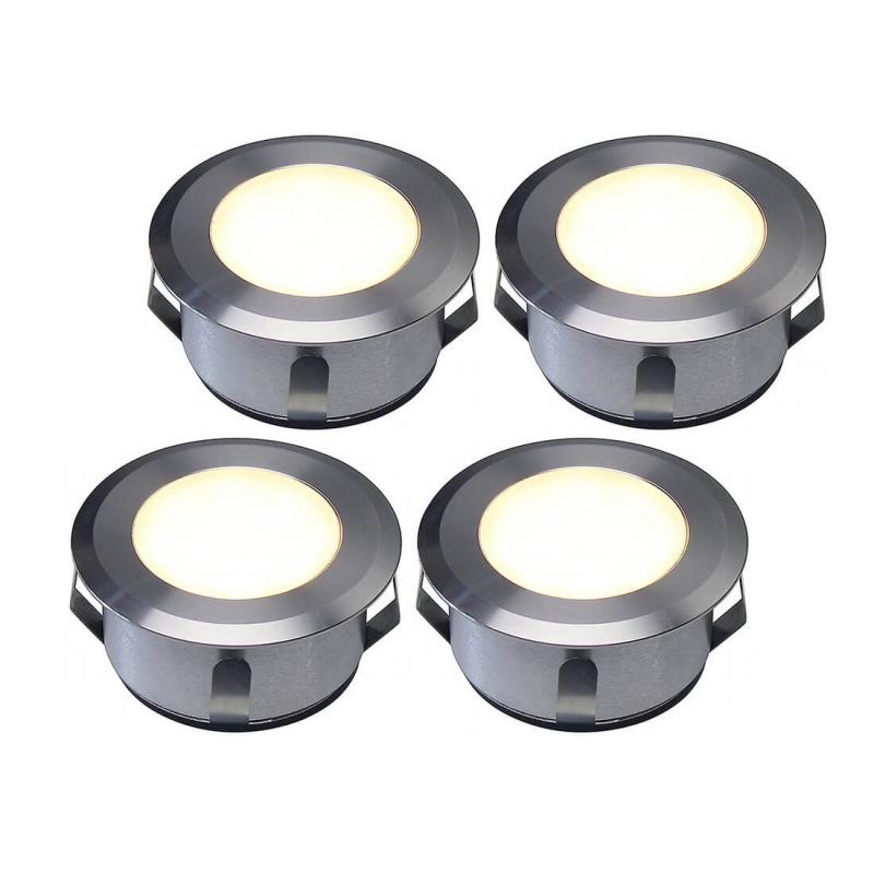 BOLTHI Decklight Frost 4-Pack 7cm 12V IP67