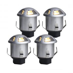 BOLTHI Decklight 4-Pack 3,5cm Stål 12V IP67
