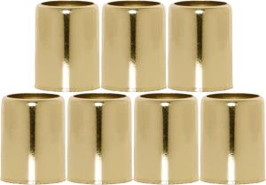 ACCESSORIZE Ljusmanschett 7-pack Mässinghylsa