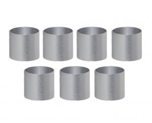 ACCESSORIZE Ljusmanschett 7-pack 2,2cm Silver
