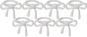 ACCESSORIZE Ljusmanschett 7-pack Rosett Vit