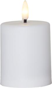 Paula Flamme LED Ljus Vit 10 cm Skymningsrelä