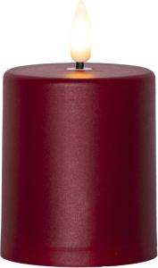 Paula Flamme LED Ljus Röd 10 cm Skymningsrelä