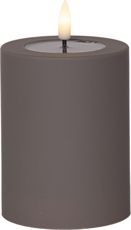 FLAMME SOFT LED-Blockljus 12,5cm LED Mullvad