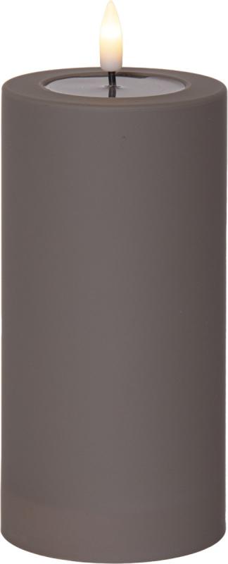 FLAMME SOFT LED-Blockljus 17,5cm LED Mullvad