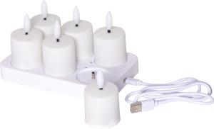 FLAMME CHARGE Votivljus 6-pack 6cm