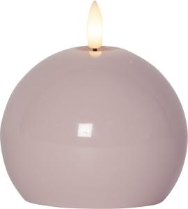 FLAMME SHINE LED Blockljus 11cm Rosa