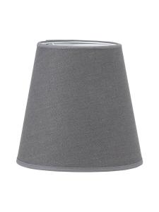 QUEEN Lampskärm 10/7cm Sammet Vit