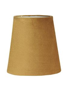 QUEEN Lampskärm 10/7cm Sammet Lejongul