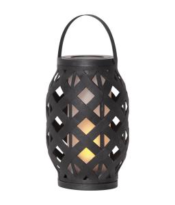FLAME LANTERN Lykta Utomhus 23cm Svart