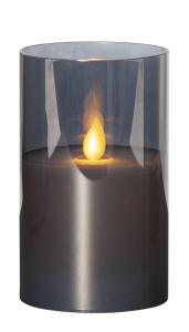 M-TWINKLE LED-Blockljus 12,5cm Svart