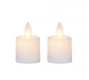M-TWINKLE LED Ljus 2-pack 6cm Vit