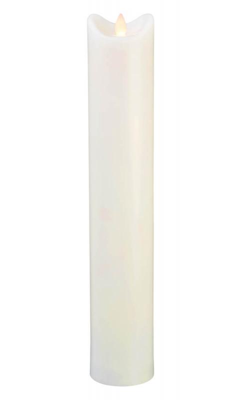 BIANCO LED-Blockljus 40cm LED IP44 Vit