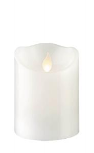 M-TWINKLE LED Blockljus 10cm Vit