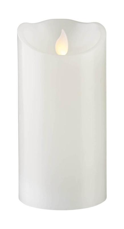 M-TWINKLE LED Blockljus 15cm Vit