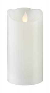 M-TWINKLE LED Blockljus 15cm Vit