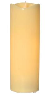 GRANDE LED-Blockljus 38cm Beige