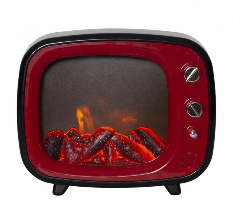 FIREPLACE Lykta 22cm Röd