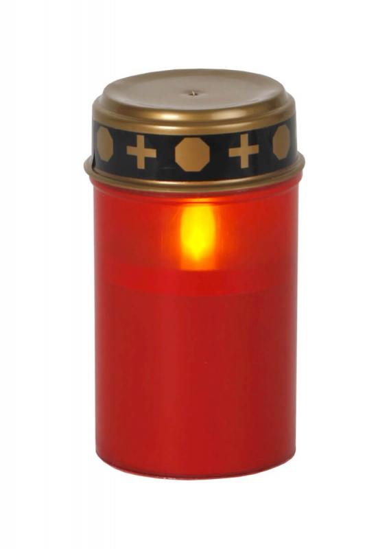 SERENE LED-Gravljus 12cm LED Röd