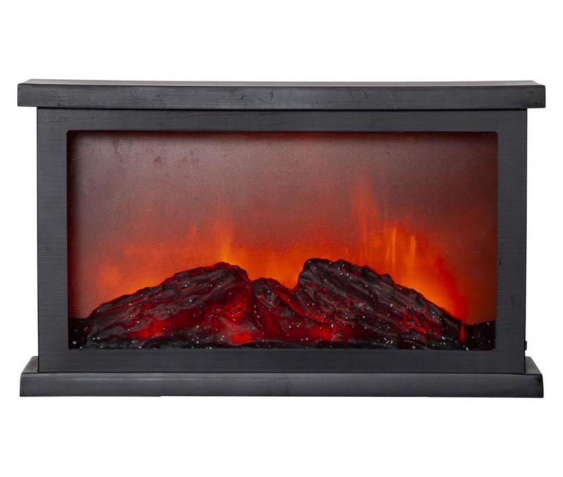 FIREPLACE Lykta 18cm Svart