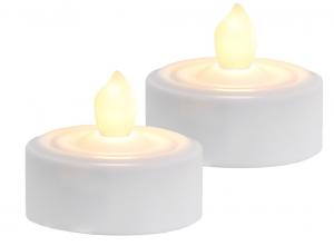 Paulo LED Värmeljus 2-pack Vit