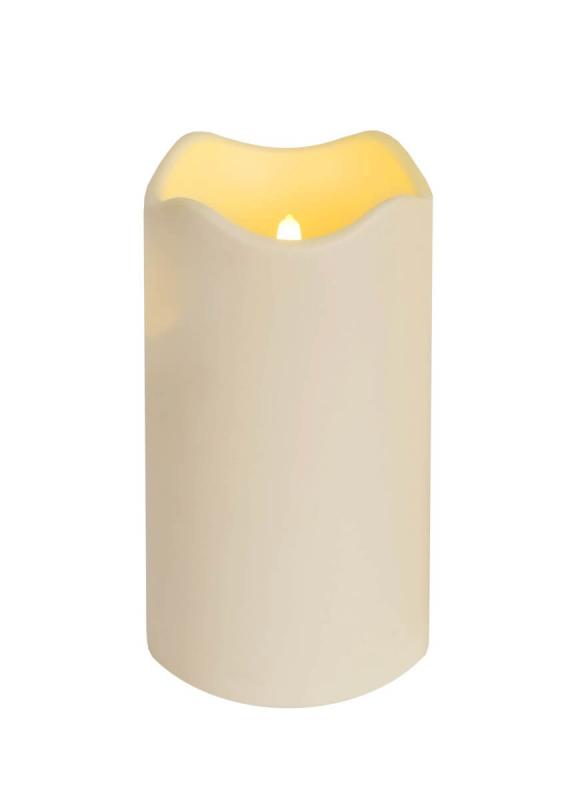 PAUL LED-Blockljus Sensor 18cm LED Beige