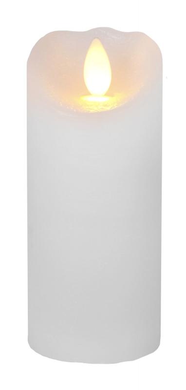 Glow LED Blockljus 12,5cm Vit